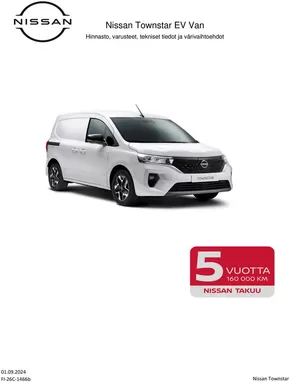 Nissan -luettelo, Lahti | TOWNSTAR Asiakashinnasto 01 09 2024 1466b | 2025-09-09T00:00:00.000Z - 2025-12-31T00:00:00.000Z