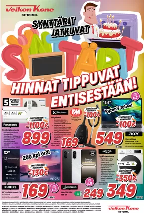 Veikon Kone -luettelo, Kokkola | Verkkolehti | 2025-09-10T00:00:00.000Z - 2025-09-24T00:00:00.000Z