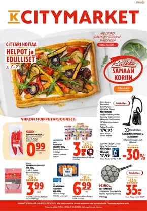 K-Citymarket -luettelo, Turku | K-citymarket tarjoukset | 2025-09-10T00:00:00.000Z - 2025-09-24T00:00:00.000Z