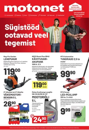 Motonet -luettelo, Turku | Parhaat tarjouksemme sinulle | 2025-09-18T00:00:00.000Z - 2025-10-02T00:00:00.000Z