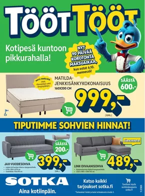 Sotka -luettelo, Suonenjoki | Ajankohtaiset diilit ja tarjoukset | 2025-09-24T00:00:00.000Z - 2025-10-08T00:00:00.000Z