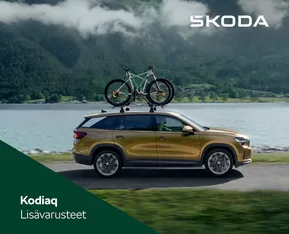 Škoda -luettelo | Škoda Kodiaq lisävaruste- | 2025-09-26T00:00:00.000Z - 2025-10-10T00:00:00.000Z