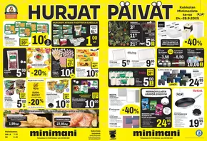Minimani -luettelo | Erikoistarjoukset sinulle | 2025-09-26T00:00:00.000Z - 2025-10-10T00:00:00.000Z