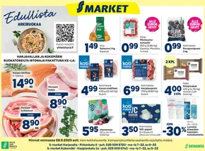 S-Market -luettelo, Alavus | S-Market tarjoukset | 2025-09-26T00:00:00.000Z - 2025-10-10T00:00:00.000Z