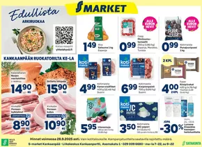 S-Market -luettelo, Alavus | S-market Kankaanpää KAS 25.9.2025 | 2025-09-28T00:00:00.000Z - 2025-10-12T00:00:00.000Z