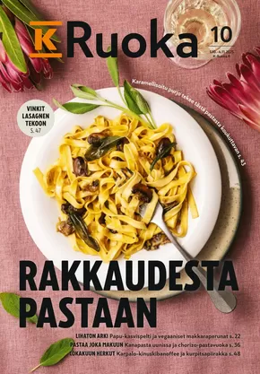 K-Supermarket -luettelo, Pudasjärvi | K-Ruoka 10/2025 | 2025-10-01T00:00:00.000Z - 2025-10-15T00:00:00.000Z