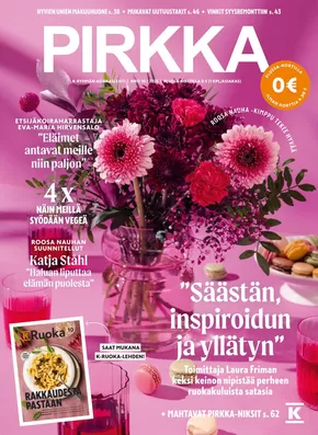 K-Market -luettelo | Pirkka 10/2025 | 2025-10-01T00:00:00.000Z - 2025-10-15T00:00:00.000Z