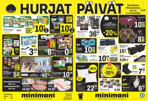 Minimani -luettelo, Kuopio | Huippudiilit ja alennukset | 2025-10-01T00:00:00.000Z - 2025-10-15T00:00:00.000Z