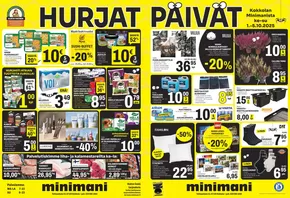 Minimani -luettelo, Vantaa | Laaja valikoima tarjouksia | 2025-10-02T00:00:00.000Z - 2025-10-16T00:00:00.000Z