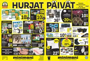 Minimani -luettelo, Seinäjoki | Ajankohtaiset erikoiskampanjat | 2025-10-03T00:00:00.000Z - 2025-10-17T00:00:00.000Z
