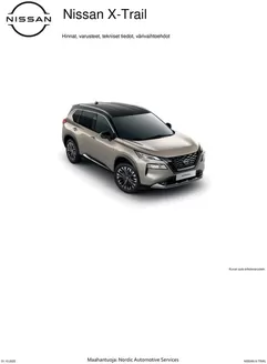 Nissan -luettelo, Turku | X TRAIL Asiakashinnasto Winter%20Edition 01 10 2025 | 2025-10-04T00:00:00.000Z - 2025-12-31T00:00:00.000Z