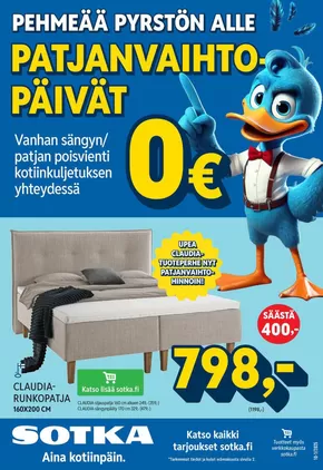Sotka -luettelo, Uusikaupunki | Huippudiilit ja alennukset | 2025-10-07T00:00:00.000Z - 2025-10-21T00:00:00.000Z