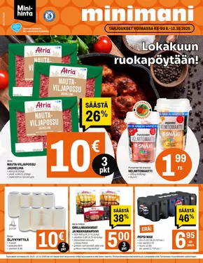 Minimani -luettelo, Hyvinkää | Minimani Yhtiöt Oy | 2025-10-08T00:00:00.000Z - 2025-10-22T00:00:00.000Z