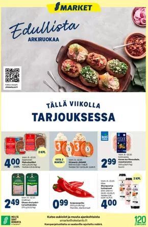 S-Market -luettelo, Kitee | Ajankohtaisia löytöjä ja tarjouksia | 2025-10-08T00:00:00.000Z - 2025-10-12T00:00:00.000Z