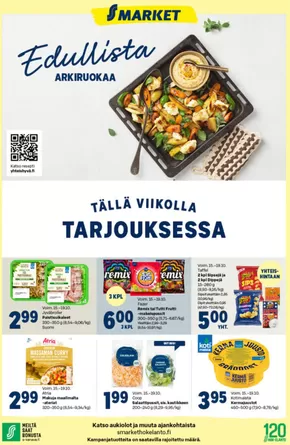 S-Market -luettelo, Sievi | S-Market tarjoukset | 2025-10-15T00:00:00.000Z - 2025-10-29T00:00:00.000Z