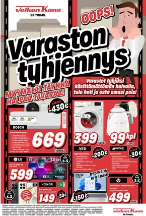 Veikon Kone -luettelo, Uusikaupunki | Verkkolehti | 2025-10-16T00:00:00.000Z - 2025-10-30T00:00:00.000Z