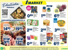 S-Market -luettelo | S-market Kakaanpää KAS 16.10.2025 | 2025-10-16T00:00:00.000Z - 2025-10-30T00:00:00.000Z