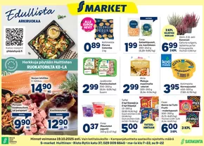 S-Market -luettelo | S-market Huittinen Lauttakylä-lehti 15.10.2025 | 2025-10-16T00:00:00.000Z - 2025-10-30T00:00:00.000Z