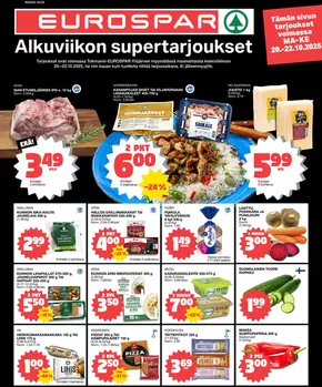 Tokmanni -luettelo, Savonlinna | EUROSPAR Ylöjärvi Ruokasanomat | 2025-10-19T00:00:00.000Z - 2025-11-02T00:00:00.000Z