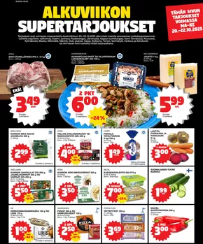 Tokmanni -luettelo, Savonlinna | Ruokasanomat | 2025-10-19T00:00:00.000Z - 2025-11-02T00:00:00.000Z