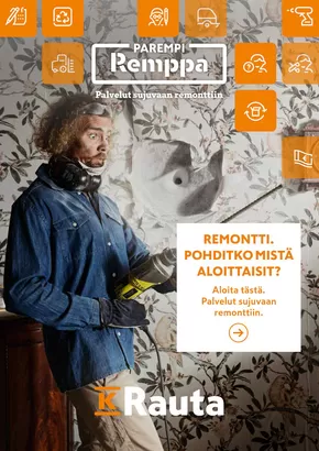 K-Rauta -luettelo, Vantaa | Palvelut sujuvaan remonttiin | 2025-10-20T00:00:00.000Z - 2025-11-03T00:00:00.000Z