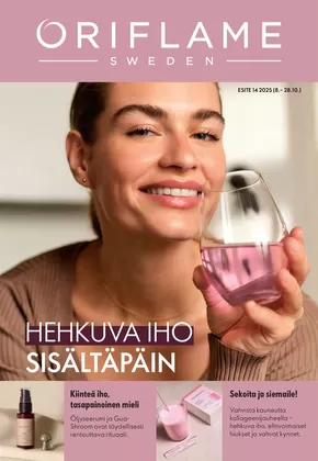 Oriflame -luettelo, Kerava | Oriflame tarjoukset | 2025-10-20T00:00:00.000Z - 2025-11-03T00:00:00.000Z