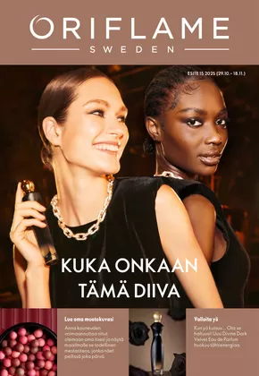 Oriflame -luettelo, Rovaniemi | Oriflame tarjoukset | 2025-10-29T00:00:00.000Z - 2025-11-12T00:00:00.000Z