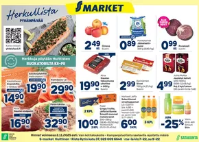S-Market -luettelo, Seinäjoki | S-Market Huittinen Lauttakylä-lehti 29.10.2025 | 2025-10-30T00:00:00.000Z - 2025-11-13T00:00:00.000Z