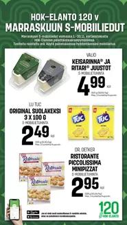 S-Market -luettelo, Kouvola | Huipputarjouksia säästöhaukoille | 2025-11-01T00:00:00.000Z - 2025-11-30T00:00:00.000Z