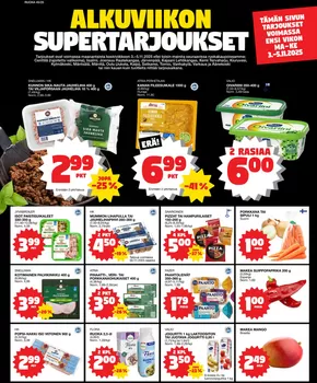 Tokmanni -luettelo, Mänttä-Vilppula | Ruokasanomat | 2025-11-03T00:00:00.000Z - 2025-11-05T00:00:00.000Z