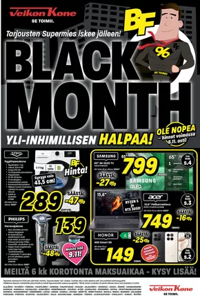 Veikon Kone -luettelo, Ähtäri | Black Month | 2025-11-09T00:00:00.000Z - 2025-11-09T00:00:00.000Z