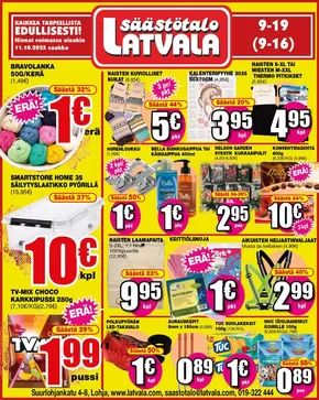 Latvala -luettelo, Pori | Erikoistarjoukset sinulle | 2025-11-10T00:00:00.000Z - 2025-11-10T00:00:00.000Z