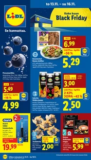 Lidl -luettelo | Eksklusiivisia löytöjä | 2025-11-10T00:00:00.000Z - 2025-11-19T00:00:00.000Z