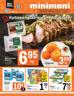 Minimani -luettelo, Riihimäki | Minimani Yhtiöt Oy | 2025-11-12T00:00:00.000Z - 2025-11-16T00:00:00.000Z