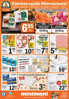 Minimani -luettelo, Helsinki | Eksklusiivisia diilejä ja löytöjä | 2025-11-12T00:00:00.000Z - 2025-11-16T00:00:00.000Z