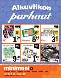 Minimani -luettelo, Lahti | Minimani Yhtiöt Oy | 2025-11-17T00:00:00.000Z - 2025-11-19T00:00:00.000Z