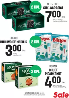 Sale -luettelo | Sale tarjoukset | 2025-11-19T00:00:00.000Z - 2025-12-02T00:00:00.000Z