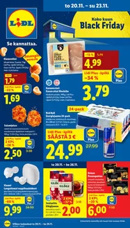 Lidl -luettelo, Jyväskylä | Ajankohtaisia löytöjä ja tarjouksia | 2025-11-17T00:00:00.000Z - 2025-11-26T00:00:00.000Z