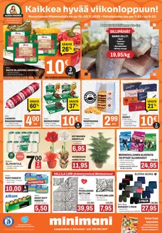 Minimani -luettelo, Oulu | Mahtava tarjous tarjoushaukoille | 2025-11-19T00:00:00.000Z - 2025-11-23T00:00:00.000Z