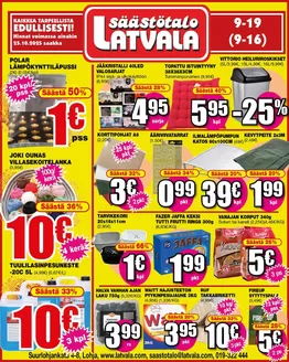 Latvala -luettelo, Vantaa | Mahtava tarjous kaikille asiakkaille | 2025-11-24T00:00:00.000Z - 2025-12-08T00:00:00.000Z