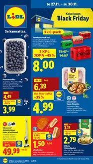 Lidl -luettelo, Järvenpää | Eksklusiivisia diilejä asiakkaillemme | 2025-11-24T00:00:00.000Z - 2025-12-03T00:00:00.000Z