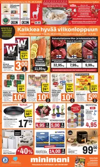 Minimani -luettelo, Oulu | Huipputarjouksia kaikille tarjoushaukoille | 2025-11-25T00:00:00.000Z - 2025-11-30T00:00:00.000Z
