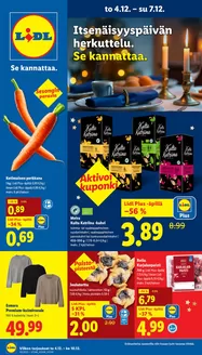 Lidl -luettelo, Joensuu | Eksklusiivisia löytöjä | 2025-12-01T00:00:00.000Z - 2025-12-10T00:00:00.000Z
