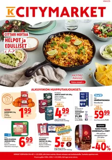 K-Citymarket -luettelo, Järvenpää | K-citymarket tarjoukset | 2025-12-01T00:00:00.000Z - 2025-12-03T00:00:00.000Z