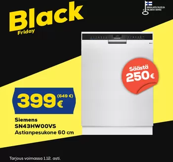 Euronics -luettelo | Säästä nyt tarjouksillamme | 2025-12-08T00:00:00.000Z - 2025-12-22T00:00:00.000Z