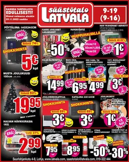 Latvala -luettelo, Jyväskylä | Uusia tarjouksia löydettäväksi | 2025-12-08T00:00:00.000Z - 2025-12-22T00:00:00.000Z