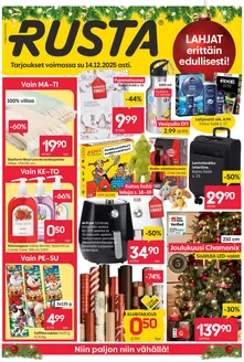 Rusta -luettelo, Oulu | Rusta tarjoukset | 2025-12-08T00:00:00.000Z - 2025-12-14T00:00:00.000Z