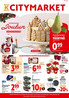 K-Citymarket -luettelo, Pirkkala | K-citymarket tarjoukset | 2025-12-15T00:00:00.000Z - 2025-12-26T00:00:00.000Z