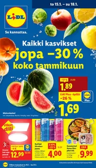 Lidl -luettelo, Salla | Parhaat tarjouksemme sinulle | 2026-01-12T00:00:00.000Z - 2026-01-21T00:00:00.000Z