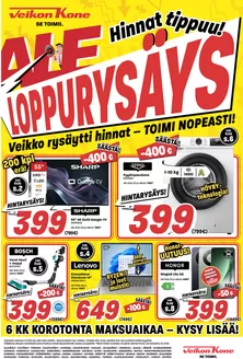Veikon Kone -luettelo, Hamina | Houkuttelevia erikoistarjouksia kaikille | 2026-02-01T00:00:00.000Z - 2026-02-01T00:00:00.000Z